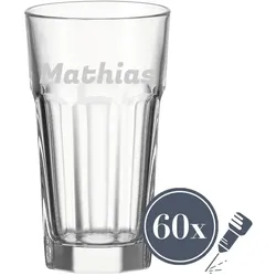 Longdrinkglas ROCK 340 ml Name horizontal 60 Stück