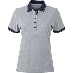 James & Nicholson Damen Jersey Melange Polo JN705
