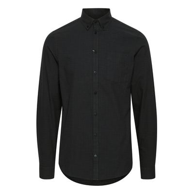 Langarmhemd CASUAL FRIDAY "Langarmhemd CFAnton", Herren, Gr. XXL, N-Gr, grau (raven), Obermaterial: 100% Baumwolle CO., Hemden