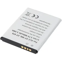 AccuCell Akku passend für ALCATEL One Touch 890, 890D, 891, 979