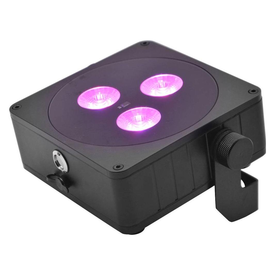 Eurolite AKKU IP Flat Light 3 sw (8 W, LED) (41700020)