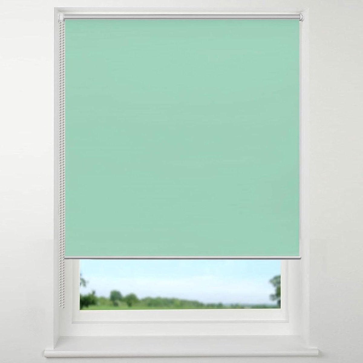 Verduisterende Rolgordijnen Blackout Mals Groen 120 x 110 cm