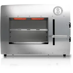 BEEFER E-BEEFER XL 800°C Oberhitzegrill mit Kochbuch "Der BEEFER 2" im Set - 1210003Set2