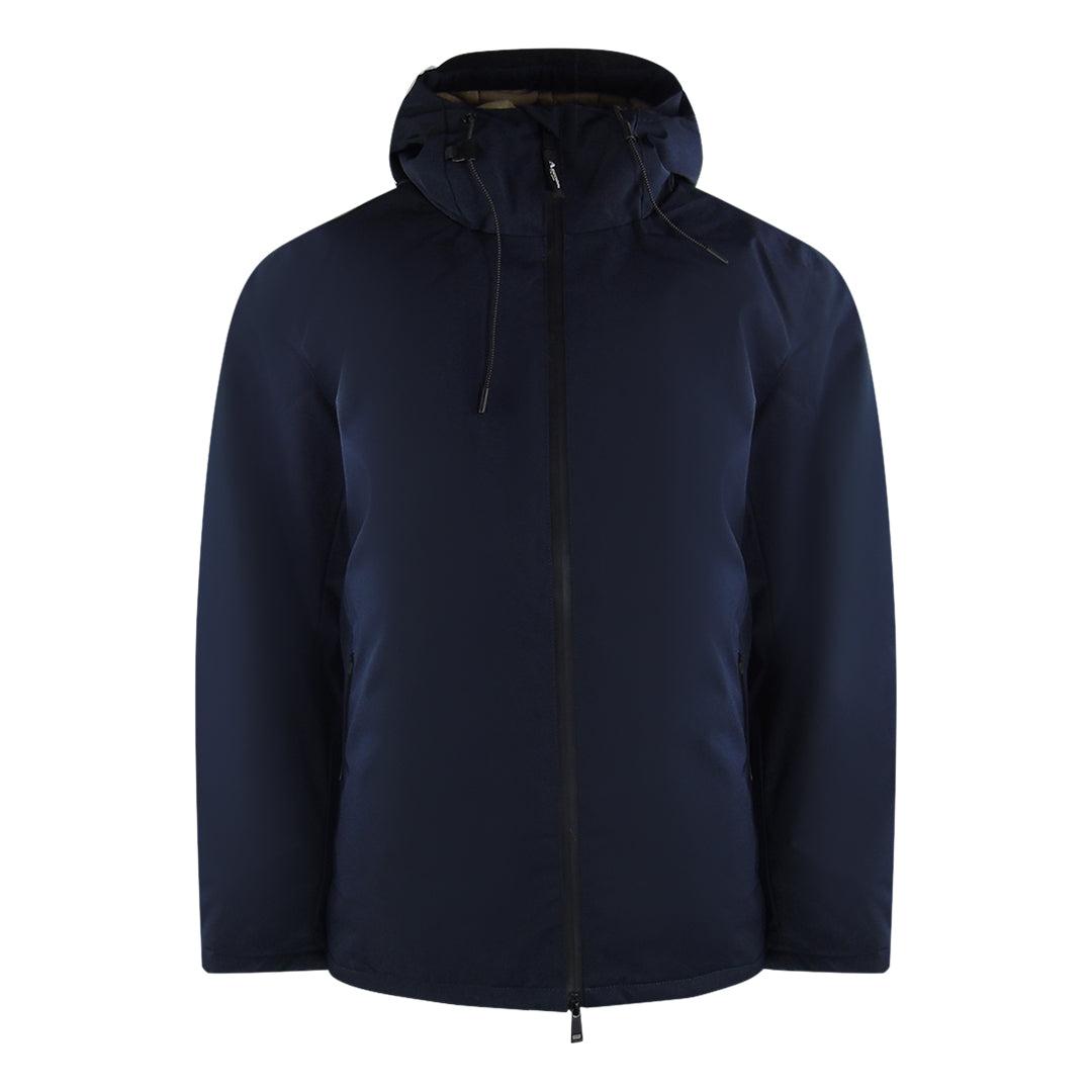 Aquascutum Active Hydroid Parka Marineblauwe Parka-jas