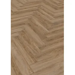 ter Hürne Grand Choice Design-Vinylboden Eiche Malaga gebürstet matt Rigid Fischgrät 743x145x6 mm