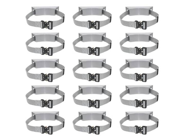 An der Wand montierter Flaschenhalter(Gray,15pack)