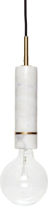 Hübsch Elegant Taklampa Marmor Vit