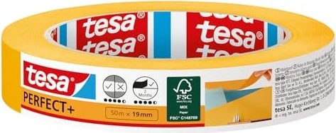 Tesa Malerband Perfect+ 50m x 19mm