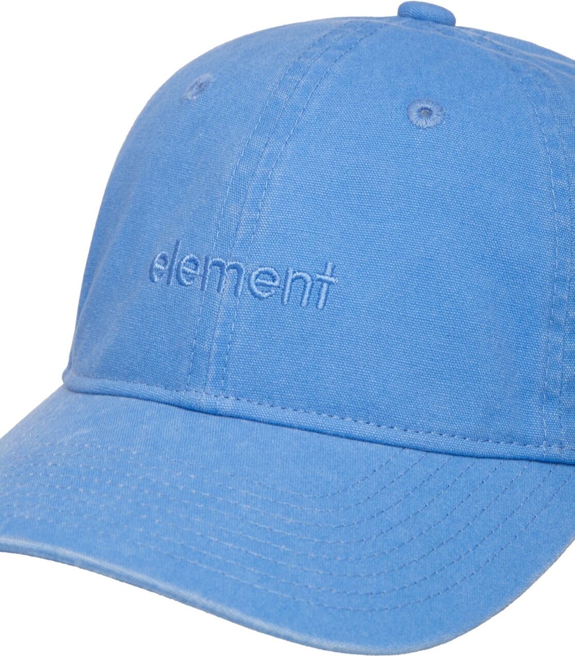 Fitted Cap ELEMENT "Lowcase Dad", Herren, blau (riviera), Obermaterial: 100% Baumwolle., Caps Fitted Cap riviera Einheitsgröße