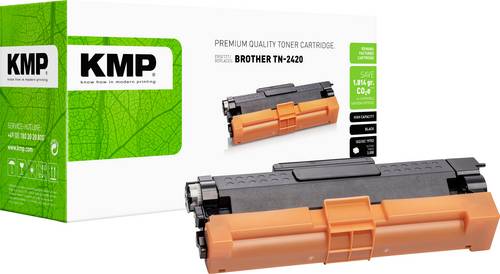 KMP Toner ersetzt Brother TN-2420 Kompatibel Schwarz 3000 Seiten B-T116 1267,3000