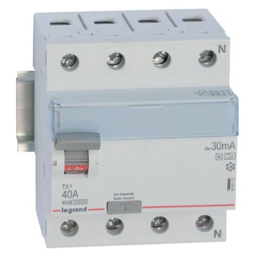 Legrand TX3 Fehlerstromschutzschalter (411815)
