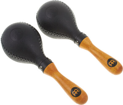 Meinl PM2BK Maracas Schwarz