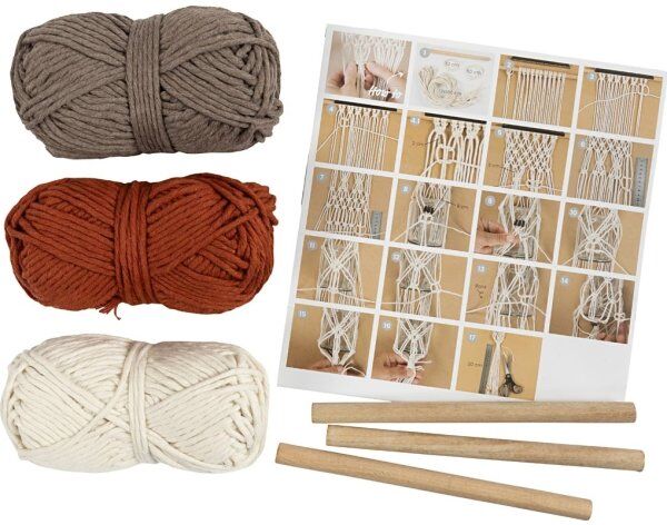 No-Name Diy Kit Macramé, Blomsterophæng