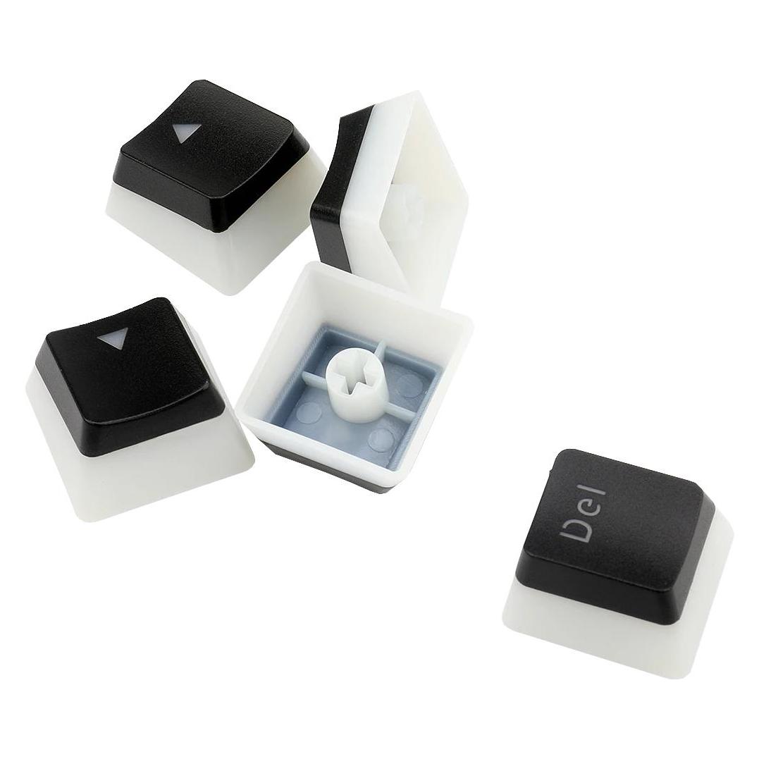 Redragon Complete Set Of Scarab Keys Black A130 (A130 PBT DOUBLESHOT BLACK)