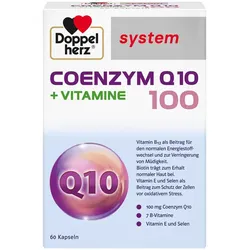 Doppelherz system COENZYM Q10 100 + VITAMINE 60 St Kapseln