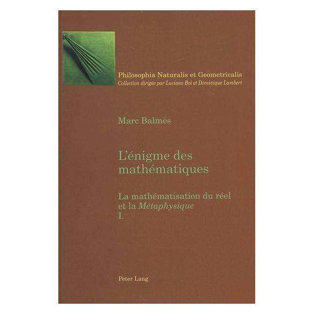 Peter Lang Balmès:Lénigme des mathématiques (Französisch, Marc Balmès) (64887335)