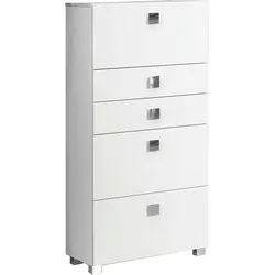 Midischrank "Quadra" , weiß