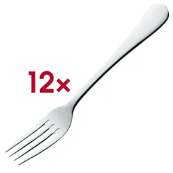 Solex 12er-Pack Dessertgabel »JULIA« Edelstahl silber
