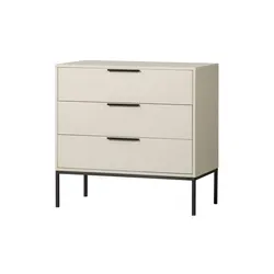 WOOOD Kommode  Adam , grau , Maße (cm): B: 94 H: 93