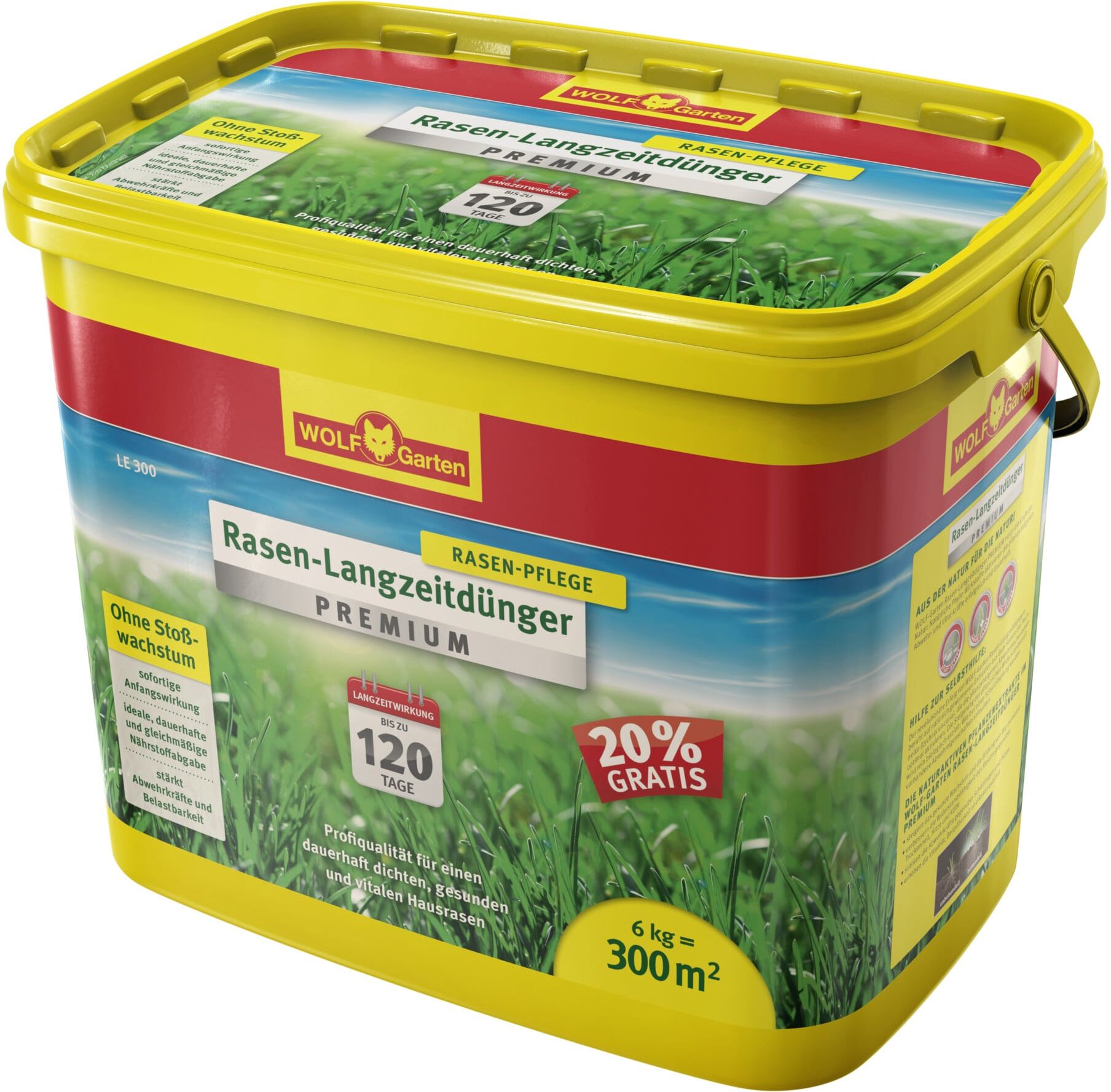 WOLF-Garten Garten Rasen-Langzeitdünger »Premium« - LE 300 (3830135)