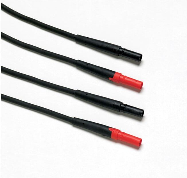 Fluke Jeu de câbles de mesure industriel TL27 1,5 m rouge noir (668571)