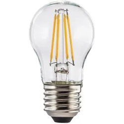 LED Lampe Globe E27 EEK: E 470 lm Warmweiß (2700K) 112834