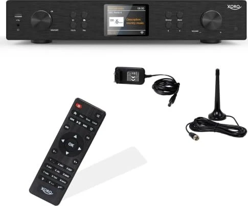 Xoro HFT 440 Pro HiFi Tuner DAB+ UKW Internetradio WLAN