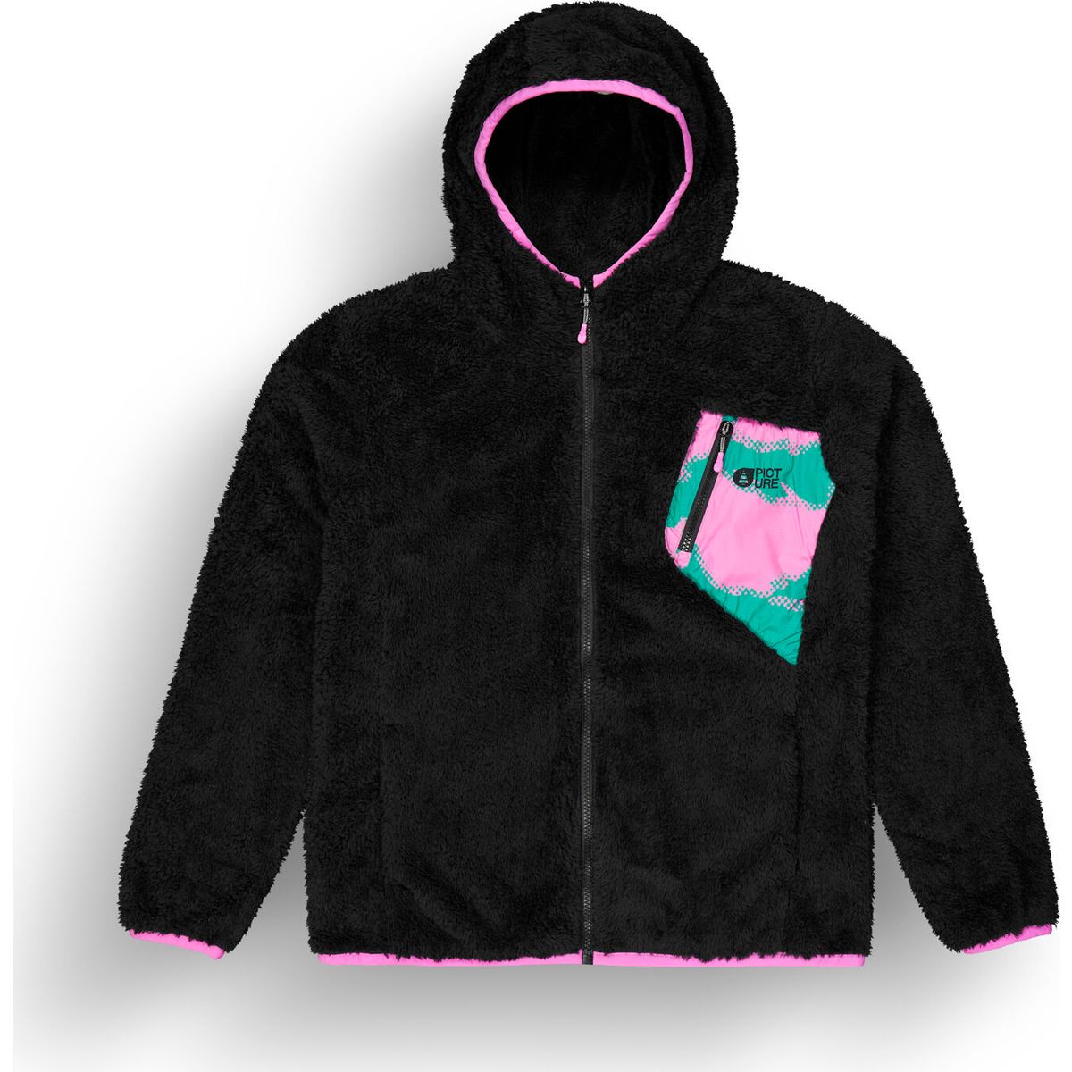 Picture Izimo Full Zip Fleece black (B) S SWT0190BB BlackS