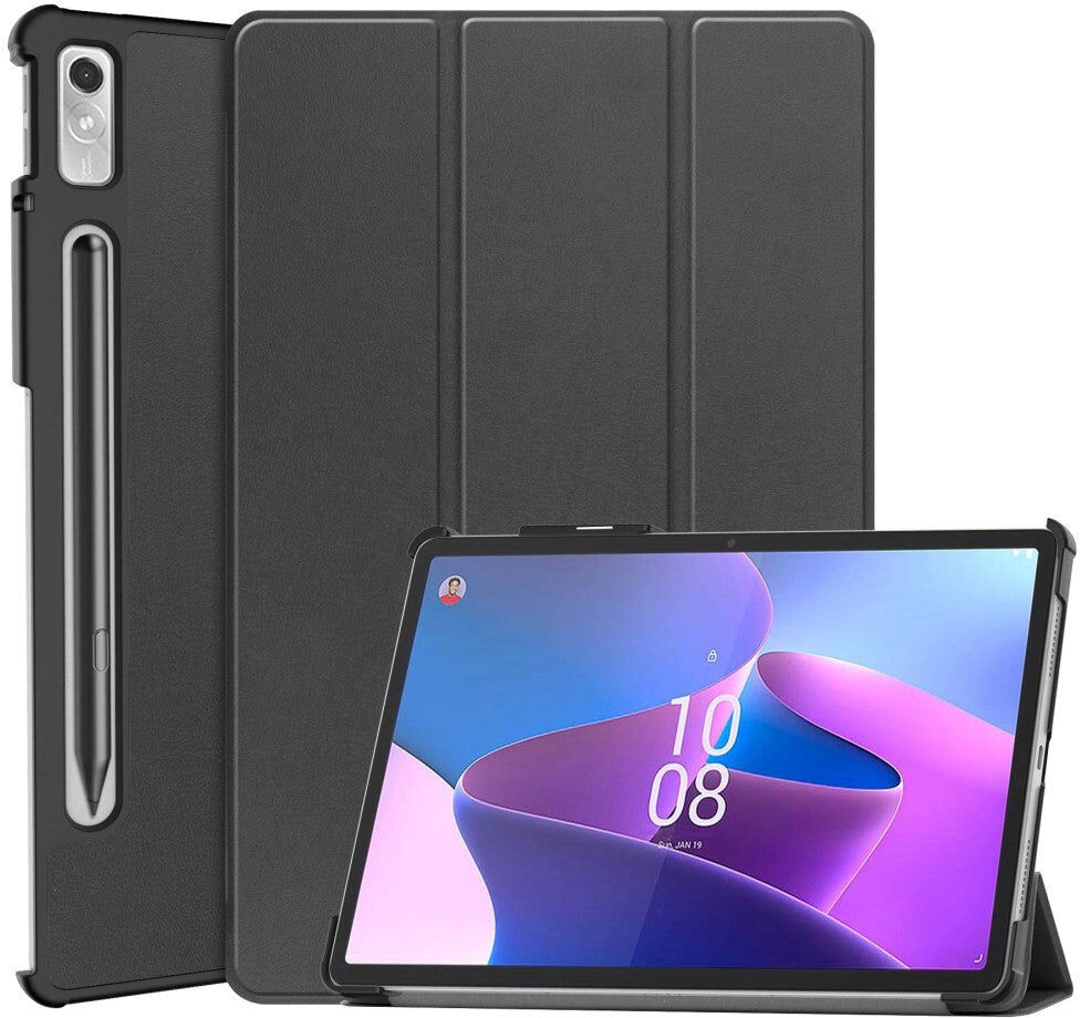 TABLETCOVERS.DK Lenovo Tab P11 Pro Gen. 2 Tri-Fold Læder Cover - Sort
