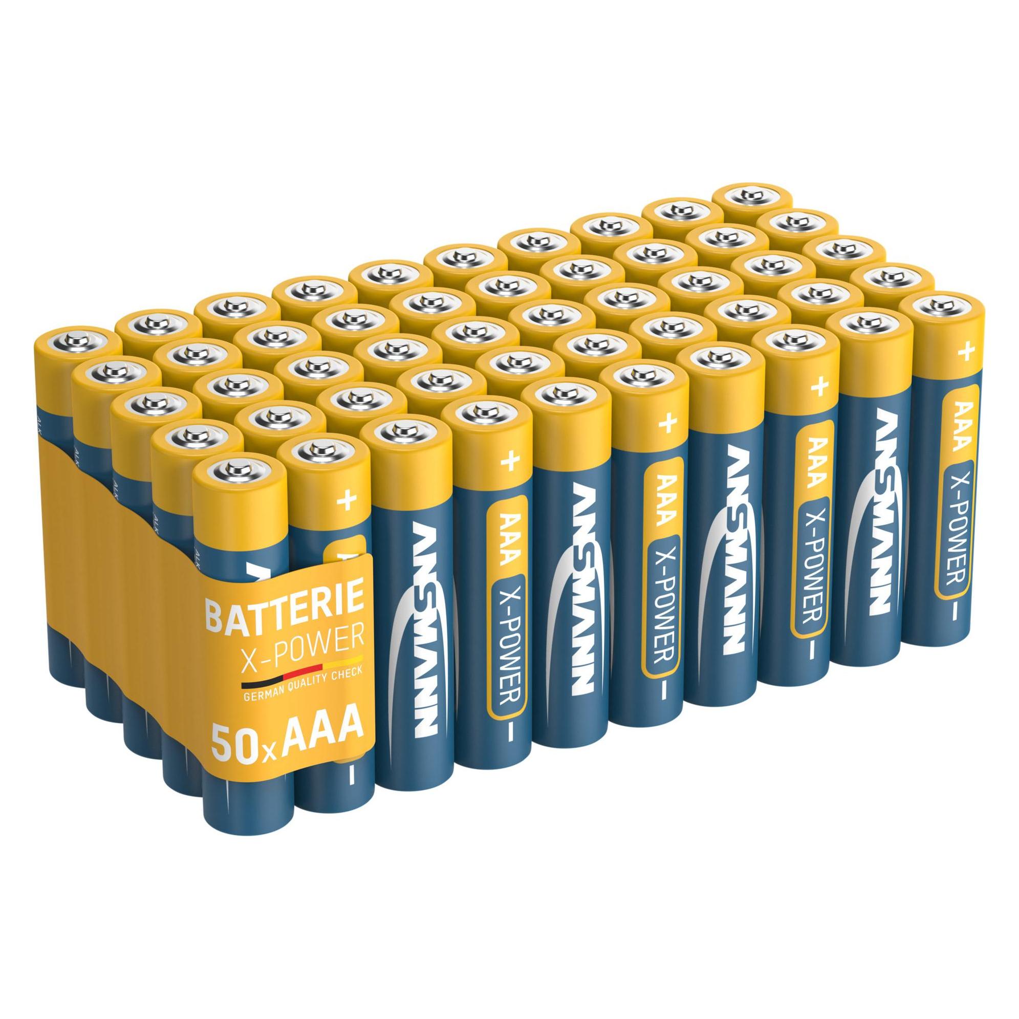 Ansmann Batterie-Set Micro, Mignon 40 (40 Stk., AA, AAA) (1520-0003)