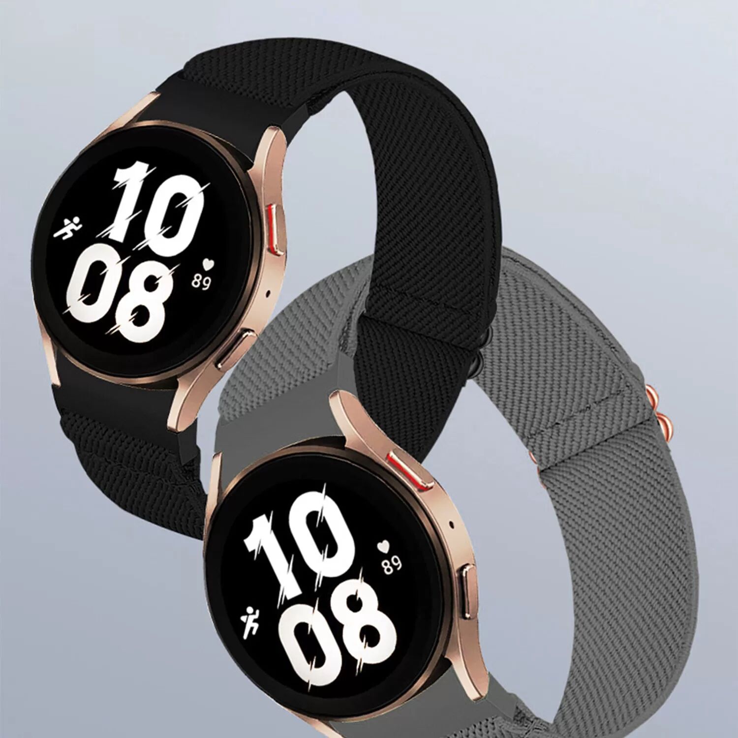 INF Samsung Galaxy Watch 6 Armband mit verstellbarer Schnalle Schwarz