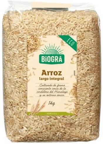 Biogra Long Brown Rice 1 Kg