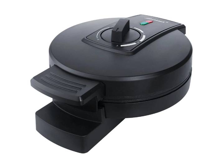 STEBA Waffeleisen WE3 XL 900W , schwarz, B:28,5cm H:12cm Ø:18,5cm, Waffeleisen, Waffeleisen