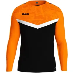 Jako Sweat Iconic Kinder - schwarz/neonorange - 152