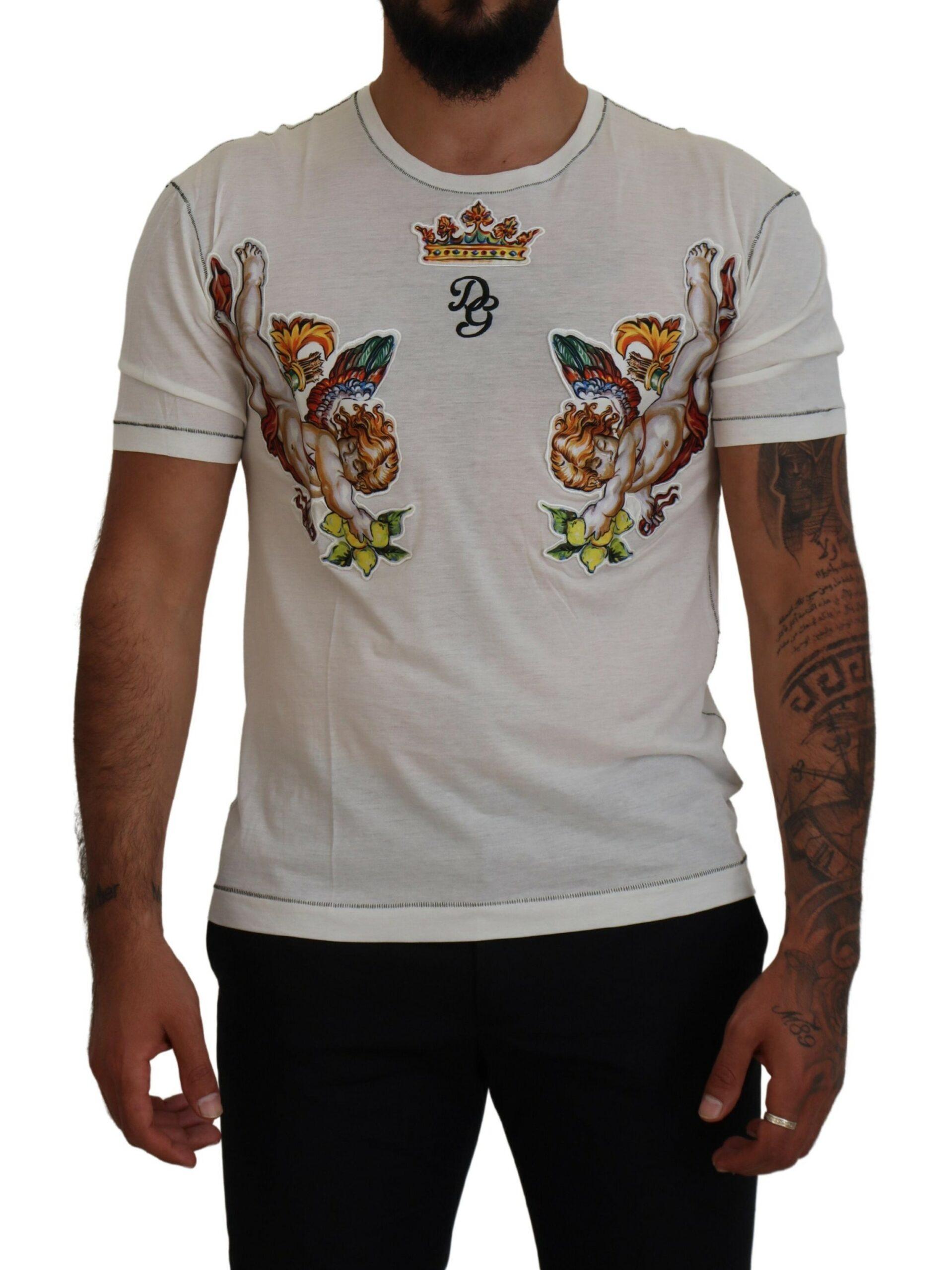 Casual T-shirt Cherubs Ontwerp