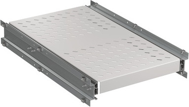EFB-Elektronik Schwerlast Fachboden, ausziehbar, 6 x Seitenmontage, 140 kg, RAL9005 Hersteller: EFB Elektronik (691640ATS.02)