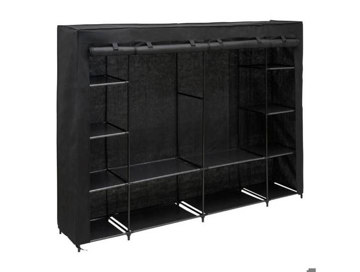 Penderie Dressy rectangulaire 230x165cm noir - 5five