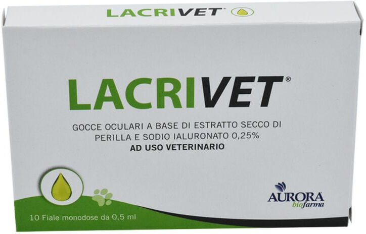 AURORA Lacrivet Gocce Oculari per Cane e Gatto 10FIALE
