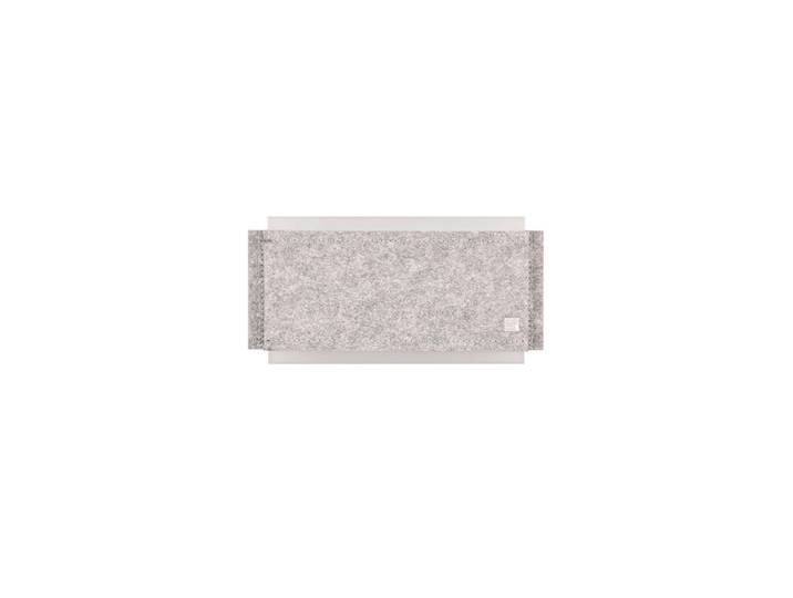 Trio Leuchten Led-Wandleuchte Cicara, Grau, Nickelfarben, Metall, 30x15 cm, Farbtemperaturwechsler, Lampen & Leuchten, Innenbeleuchtung, Wandleuchten