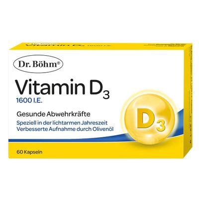 Dr.boehm VIT D 1600Ie KPS 60 St Kapseln