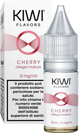 Kiwi Vapor Cherry Kiwi Flavors Liquido Pronto 10ml Ciliegia