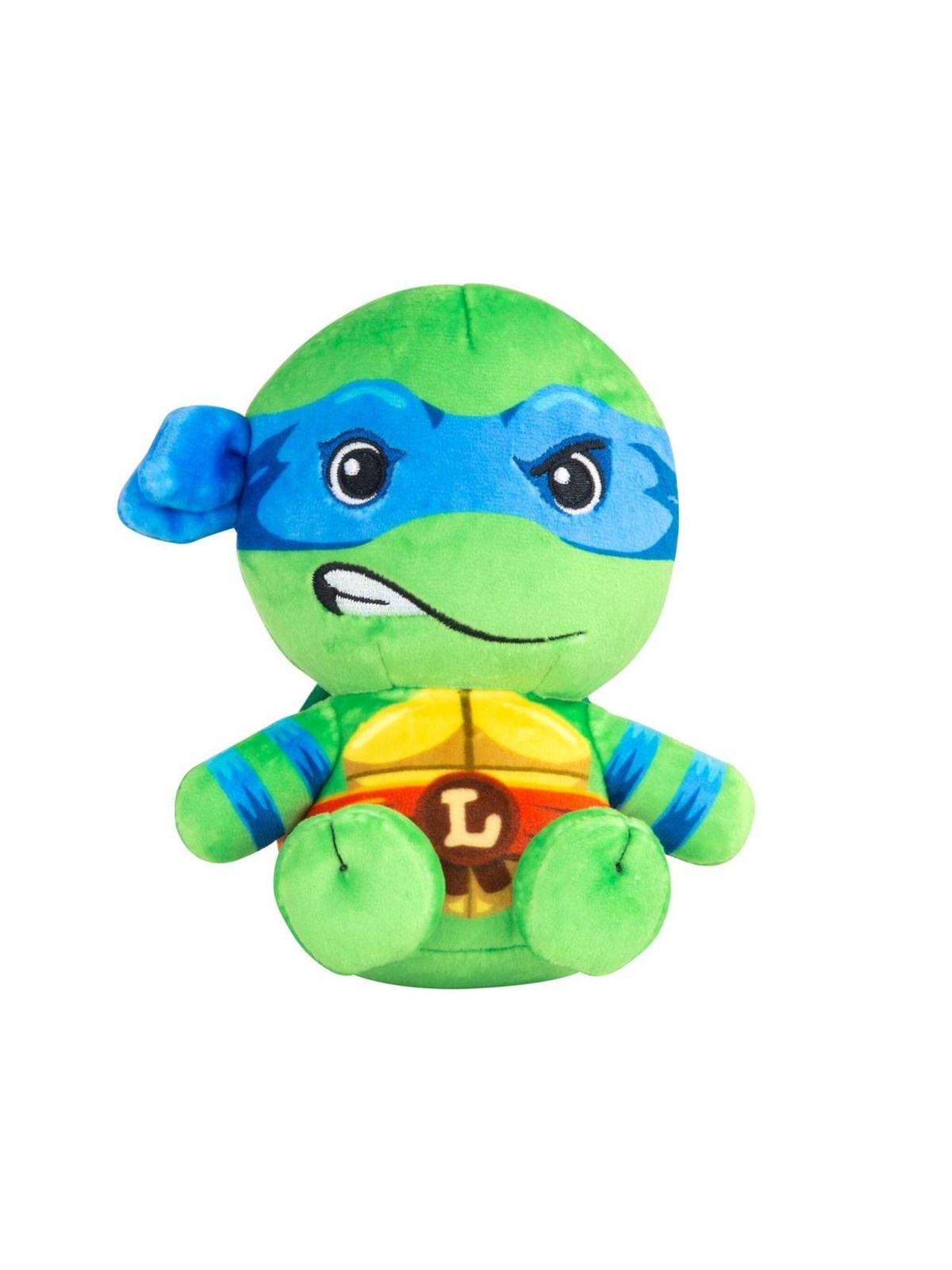 Tomy - Club Mocchi-Mocchi- Teenage Mutant Ninja Turtles Leonardo Junior 15 cm - Teddybär & Kuscheltier