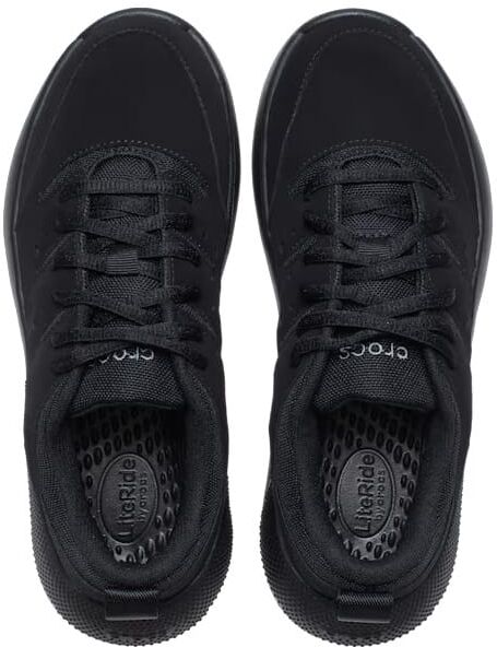Crocs On The Clock Work tennarit (naiset) - Triple Black, 42,5