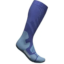 Bauerfeind, Herren, Sportsocken, Outdoor Merino Compression Socks Men (38 - 44), Blau