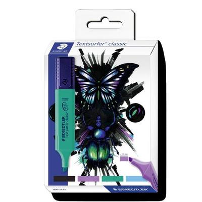 STAEDTLER Textsurfer Textmarker Textsurfer classic 364, Edition cool & cute, 4er Set