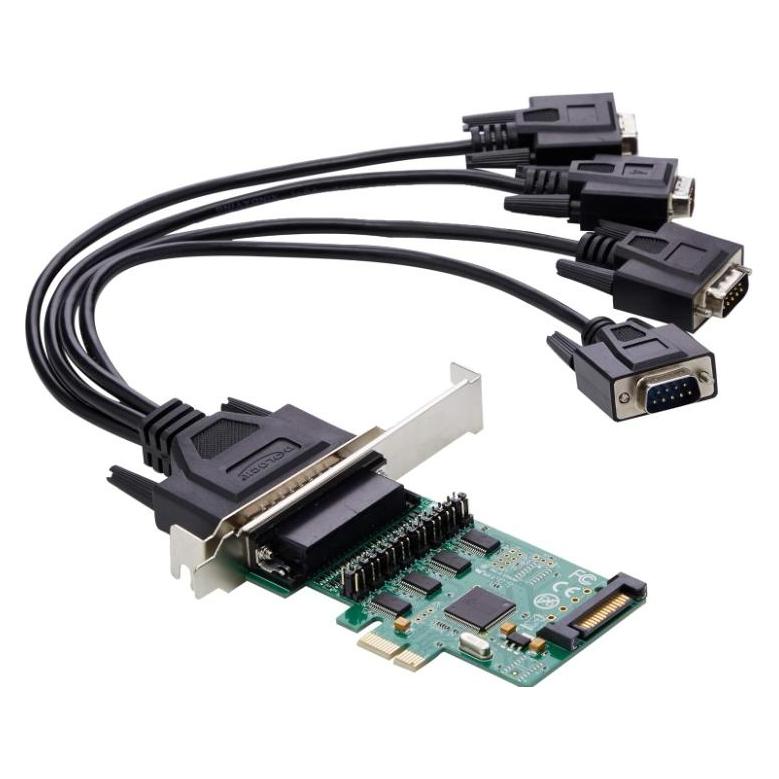 Delock PCI-Express-Karte 89938 4x RS-232 mit Spannungsversorgung (89938)
