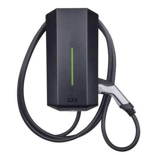 PCE Wallbox Typ 2 Mode 3 32A Anzahl Anschlüsse 1 22kW RFID, Schlüsselschalter