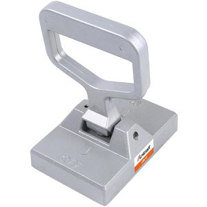 Unicraft Lasthebemagnet HHM 50, mit Handhebel, 50 kg Traglast zum Heben von Flachmaterial