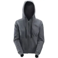 Damen Sweatjacke "2027" - M - stahlgrau