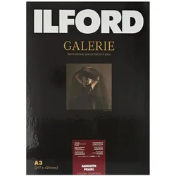 Ilford Galerie Prestige Smooth Pearl 310g/m2 A3 25 Bl. #2001748 (310 g/m2, A3, 25 Stk.), Fotopapier, Weiss